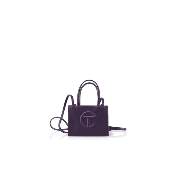 Telfar Small Bag in Eggplant Like New - Picture 1 of 8
